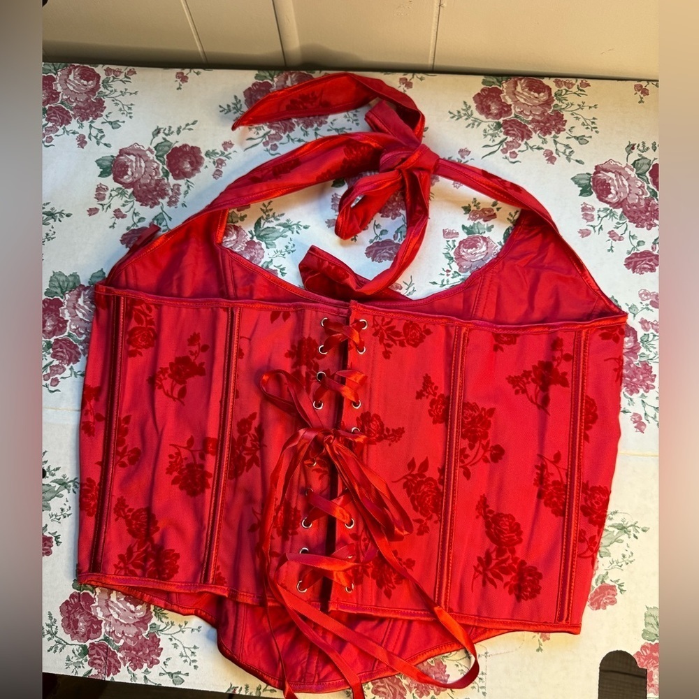 Red Roses Corset 🌹 - Picture 3 of 4